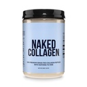 Naked Collageen Peptides Proteine Powder, 60 Servers, Pasture-Raised, Unflavored Grass-Fed Hydrolyzed Collageen Supplement, Paleo Friendly, Non-GMO, Keto, Glutenvrij, 20oz