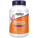 NOW Foods Supplementen, Berberine Glucose Ondersteuning, gecombineerd met MCT Olie voor optimale Berberine Absorptie, 90 Softgels
