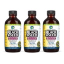 Verbazingwekkende kruiden Premium Black Seed Oil - Glutenvrije, niet GGO, koud geperste Nigella Sativa Aids in Digestieve Gezondheid, Immune Support, Hersenfunctie - 4 Fl Oz (pakket van 3)