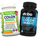 Colon Cleanser Detox Supplement Capsules - 15 dagen Colon Cleanse Pillen & Probiotic Daily Herbal Cleansing - Natural Bowel Movement Supplements for Intestinal Stomach Bloating Digestieve Gut Support