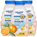 Comprimés antiacide sans sucre, crème orange, carbonate de calcium 750 mg, 90 Comptez chacun (paquet de 3)