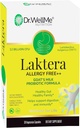 Dr. WellMe Laktera Probiotiques sans allergène – 30 capsules, 12B CFU Chèvre de lait formule probiotique, immunitaire et suppléments de santé Gut – faible lactose, sans gluten pour les adultes et 7+ Enfants