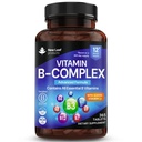 Vitamine B Complex - 365 Small Tablets (One Year Supply) Hoge sterkte Alle 8 B Vitaminen B1-B2-B3-B5-B6-B12, Biotine, Foliumzuur en Vitamine C - Vermindering van vermoeidheid, energie en immuunondersteuning - UK Made