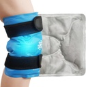 IJspakket voor kniepijn verlichting, herbruikbare Gel Ice Wrap voor beenverwondingen, Zwelling, knievervanging chirurgie, koude compress therapie voor artritis, Meniscus Tear, Sport verwondingen