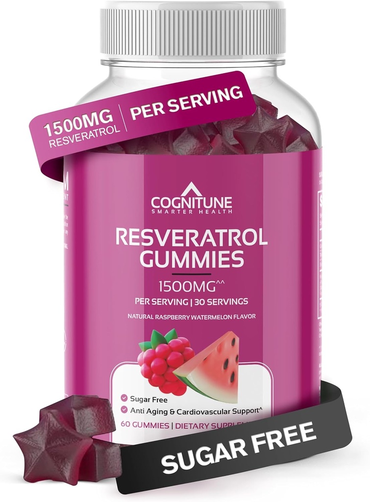 CogniTune Resveratrol Gummies 