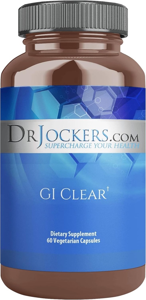 GI Clear door 60 dagen aanbod uitgebreide ondersteuning,Daily Routine gebruik, microbiome, Dieetsupplement, Dr. Jockers.com