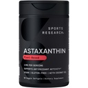 Sports Research Astaxanthin (Highest Potency) 12Mg Per Veggie Softgel With Organic Coconut Oil For Better Absorption; 1 Capsule A Day Formula; 60 Mini Veggie Softgels