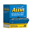 Aleve Pain Relievers & Fever Reducer Naproxen Caplets de sodium, corps et arthrite Pain Relievers, Médecine pour adultes et enfants de 12 ans et plus, 60 Pouches individuelles