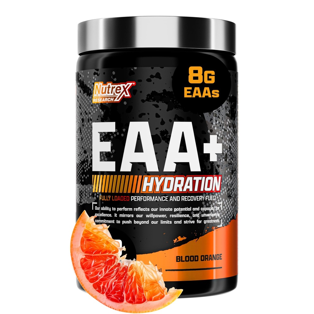 Recherche sur le nutrex Hydratation de l'EAA : AAE + poudre de BCAA : récupération musculaire, résistance, construction musculaire, endurance : 8G Acides aminés essentiels + électrolytes : 30 portions