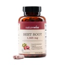 NatureWise Beetwortel Capsules 1325mg met biologische rode bieten - Nitric Oxide Booster for Circulatie and Heart Health Support - Vegan, Glutenvrije, Non-GMO - 120 Capsules[60 Day Supply]
