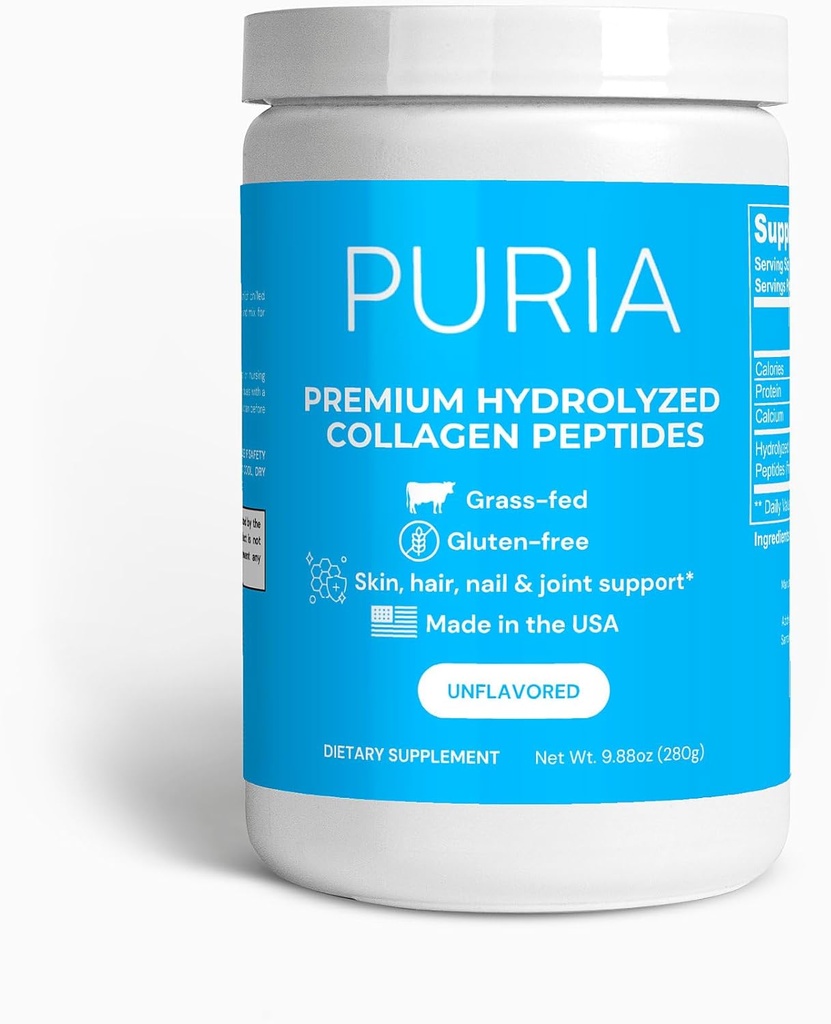 Premium Grass-Fed Gehydrolyseerde Collagen Peptiden Made in USA Glutenvrije huid, Haar, Nagels, Gezamenlijke Ondersteuning Poeder Supplement