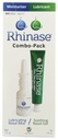 Rhinese neusverzorger combo-verpakking - neusgel (1 oz) en salinespray (1 oz) voor droogheid, verlichting van de Allergie en neusbloeding preventie, aloëvrije en pH evenwichtige