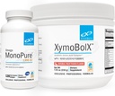XYMOGEN Omega MonoPure 1300EC (120 Servings) + XymBolX (30 Servings) Bundel - Cardiovasculaire + Cognitieve Ondersteuning, Spierherstel - Niet GGO