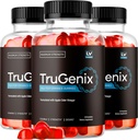 (3 Pack) TruGenix Gummies, TruGenix Gummies for Men, Officiële TruGenix Gummies Advanced Formula, TruGenix ACV Gummies, TruGenix Support Supplement Gummies, Premium Formula, 180 Gummies voor 3 maanden