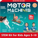 Butterfly EduFields 20in1 STEM-projecten Kit voor kinderen Leeftijdsleeftijd 5-7 6-8 8-10 