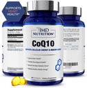 1MD Nutrition CoQ10 - voor hartgezondheid en Cellular Energy Production - Health Supplement for Men & Women - Coenzyme Q10 Softgel - 60 Days