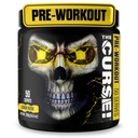 JNX SPORTS La Malédiction ! Poudre de préparation pour hommes et femmes, Caféine, Beta-Alanine, Créatine, L-Citrulline, 50 portions, Lemon Rush Flavor – Boost Energy, Strength & Focus