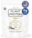 Pure Food: Poudre de protéines à base végétale avec des probiotiques biologique, propre, tout naturel, végétalien, végétalien, complément alimentaire complet Superfood sans additifs