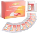 Bandes de test du pH vaginal avec swabs stériles, bandes de test du pH vaginal pour la santé féminine Kits de test du pH vaginal, bilan PH vaginal et test d'infection du levure, bandes de test du VB emballées individuellement pour les femmes, 10 sacs