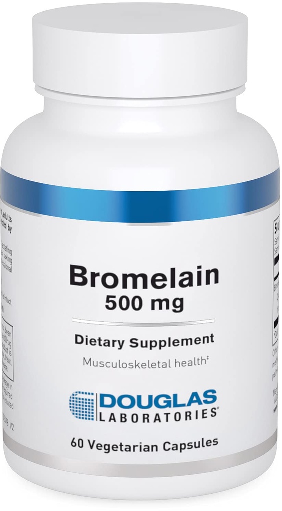 Douglas Laboratories Bromelain 500 mg - Ondersteunt het skeletspierstelsel 60 capsules