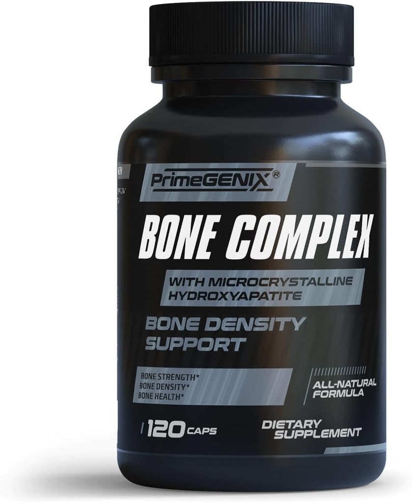 Bone Complex | Reduce Bone Loss | Designed for Men in Their 40's, 50's and up with Vitamin D3, C, K | Vitamins for Bone Density to Maintain an Active Lifestyle