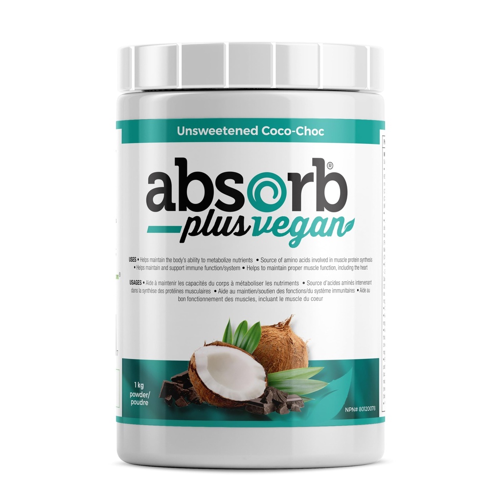 Vegan Isolaat Proteïne - Gut Health, Voedingsondersteuning, Natuurlijke Ingrediënten, Non-GMO, Glutenvrije, Biologische Sprouted Rijst Proteïne (2,2 lbs, Unsweeted Coco-Choc)
