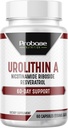 Probase Nutrition Urolithin A - [60-Day Supply] - met toegevoegde NR en Resveratrol - alternatief voor NMN, NAD, CoQ10, PQQ voor gezonde veroudering