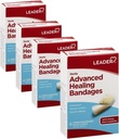 Leader Kleefbandages Advanced Healing, Large One Size, 6 Telling - Waterdicht en flexibel - 4 Pack
