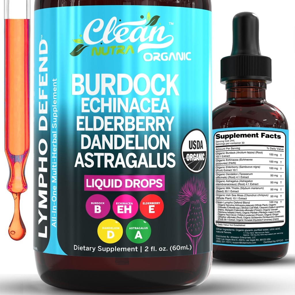 Organisch Lymphatische Drainage Supplement 