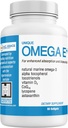 UNIQUE E A.C. Grace Company Omega E+ - Fish Oil Supplement - met Marine Omega-3 vetzuren, Vitamine E, Vitamine D3 en CoQ10 - helpt bij het ondersteunen van hart, hersenen en huidgezondheid - 60 Softgels
