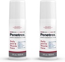 Penetrex Joint & Muscle Therapy - Soothing Gel for Back, Neck, Hands, Feet - Premium Whole Body Rub with Arnica, Vitamine B6 & MSM - 3oz Roll On Gel (2-pack)