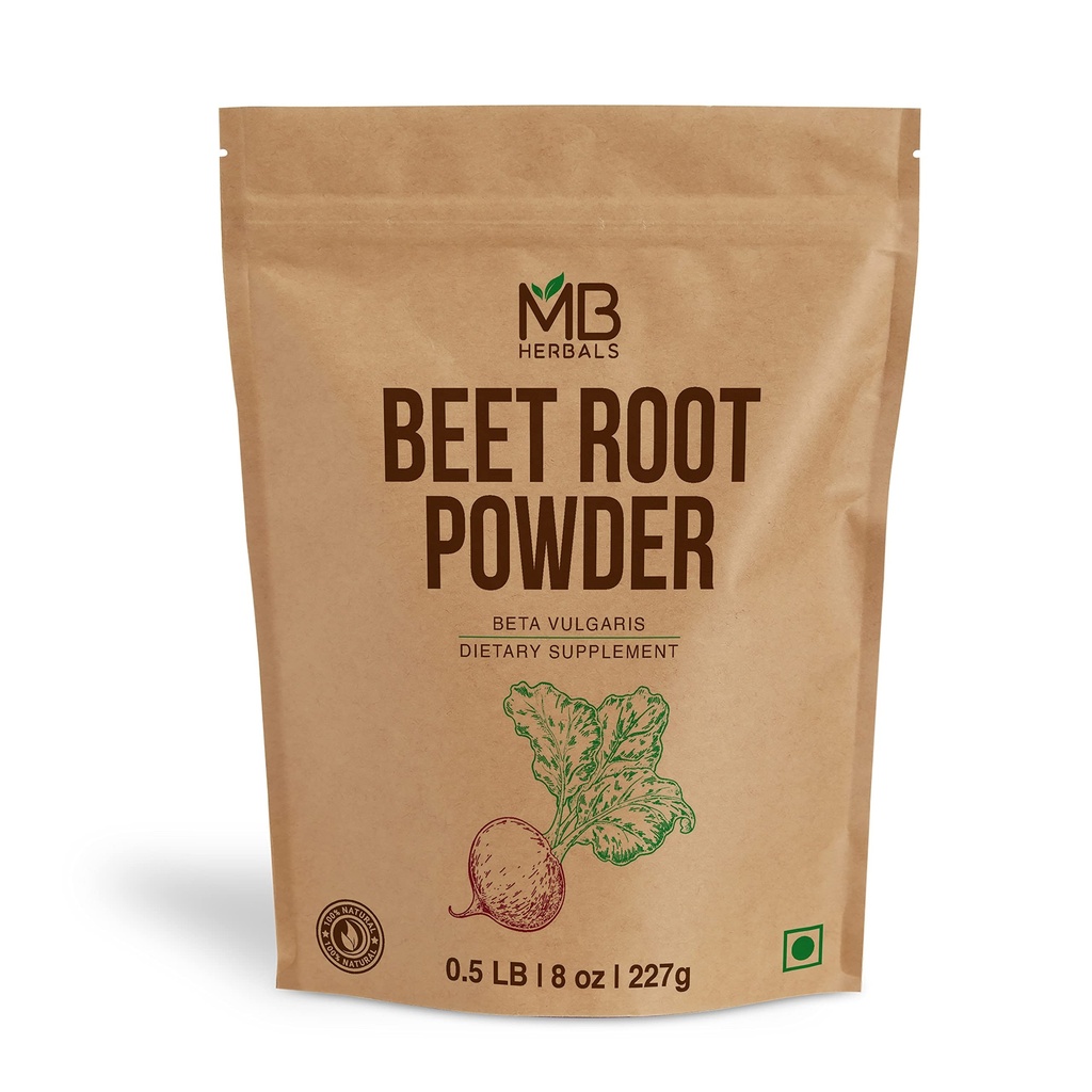 MB Kruiden Rode bietenpoeder 8 oz (1/2 lb) 