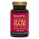 Natures Plus Ultra Hair, Sustained Release - 120 Easy to Swallow Mini Tablets - Natural Hair Growth for Men & Women Supplement - Langere, dikker haar - Vegetarisch, Glutenvrij - 30 porties