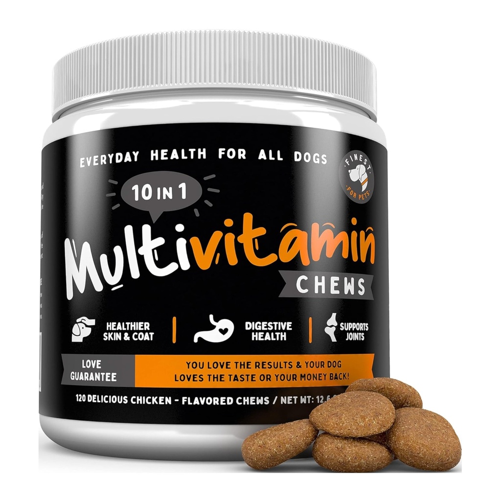 Finest voor huisdieren Multivitamine hondensupplement 