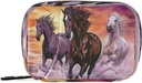 STAYTOP Pill Cases Bag Weekly 7 Day,School Travel Pill Organizer pil flessen met 8 kleine pillen dozen voor pillen/Vitamine/Visolie/Suplements-Running Horse