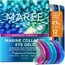 MAREE Eye Gels - Pads Under Eye Patches for Puffy Eyes and Dark Circles with Collageen & Hyaluronic Acid - Anti rimpels Under Eye Masks Skincare Treatment for Puffiness & Bags - Parches Para Ojeras