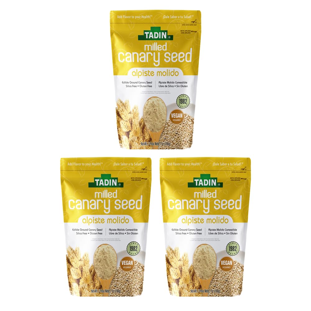 Ground Canary Seed 100% natuurlijke voeding Supplement voor menselijke consumptie (3 P...