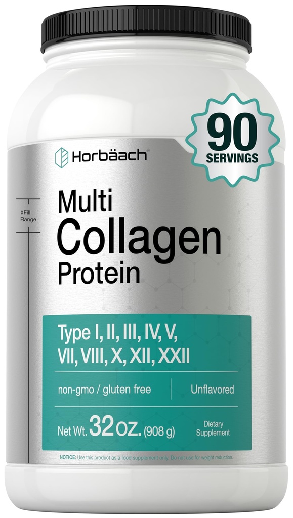Horbiach Multi Collageen Proteïne Poeder 32 oz 
