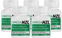 Original Omega-3 Joint Support Supplement, Best Natural Muscle Relief, Green-Lipped Mussel Oil, 300 Softgels, No Fishy Aftersmaak
