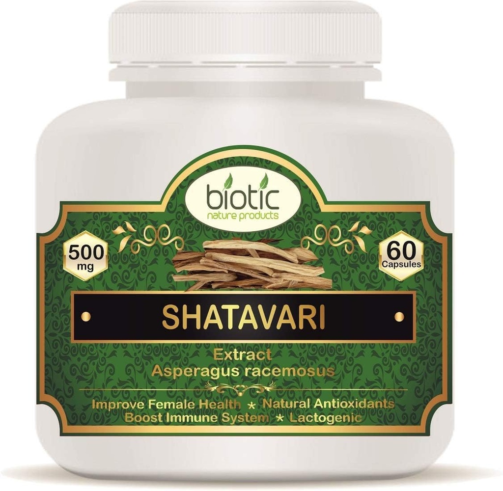 Generieke KEN Shatavari Capsules 500mg - 60 Veg Capsules