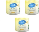 PL-100 Egg Proteïnepoeder, Hyperimmune Egg Supplementen, 140g - Immune Boost, Digestieve Gezondheid, Joint Care, Energy & Muscle Strength, Glutenvrije 3 Canisters