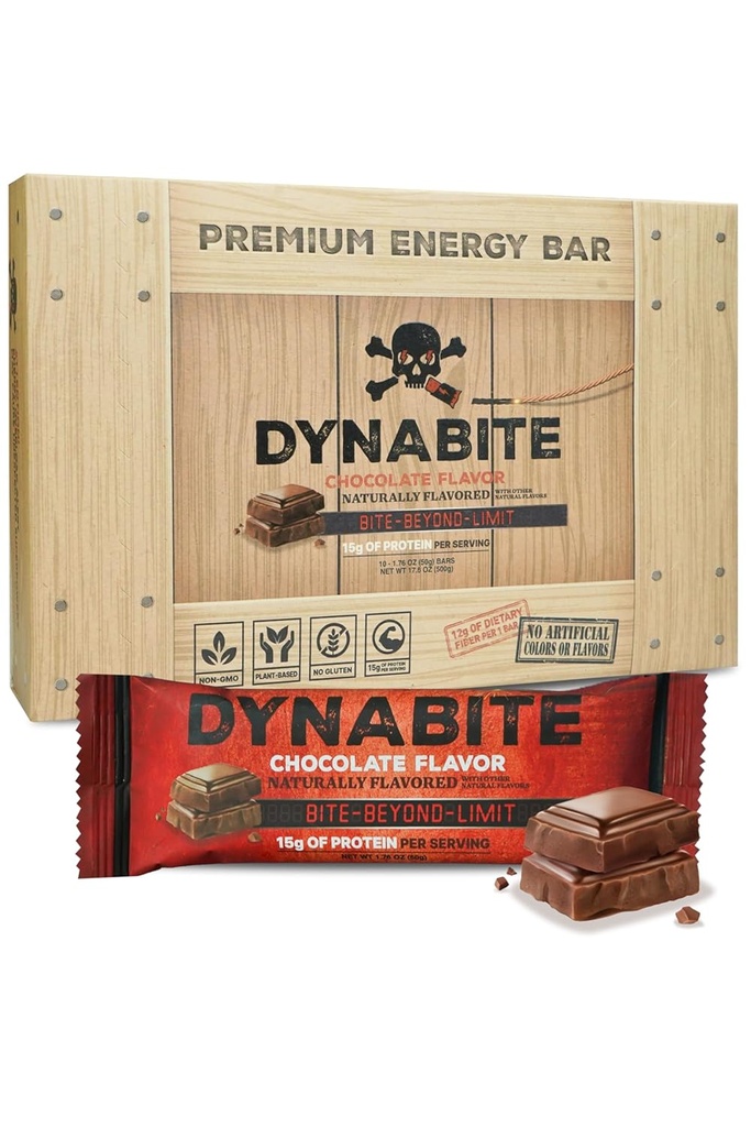 DYNABITE Premium energierepen (10 tellingen, chocolade) 
