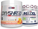 EHP Labs Non-Stim + Acetyl Bundle - OxyShred Thermogenic Pre Workout Powder & Shredding Supplement - Acetyl L-Carnitine - Ondersteunt Natural Energy Production, Aids Metabolisme, & gezond brein functie