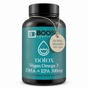 BoostCeuticals Vegan Omega 3 Supplement 500mg Dha Epa Vegan Softgels - No Stearates Non GMO Gluten Free 