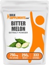 BulkSupplements.com Bitter Melon Extract Poeder - Bitter Melon Supplement, Bitter Gourd Extract - Kruidensupplement, Glutenvrij, 750mg per portie, 250g (8.8 oz) (pakket van 1)