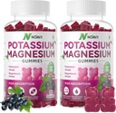 180 Graaf Kalium Magnesium Gummies Ananas smaak, Vlierbessen smaak Kalium Magnesium Supplement