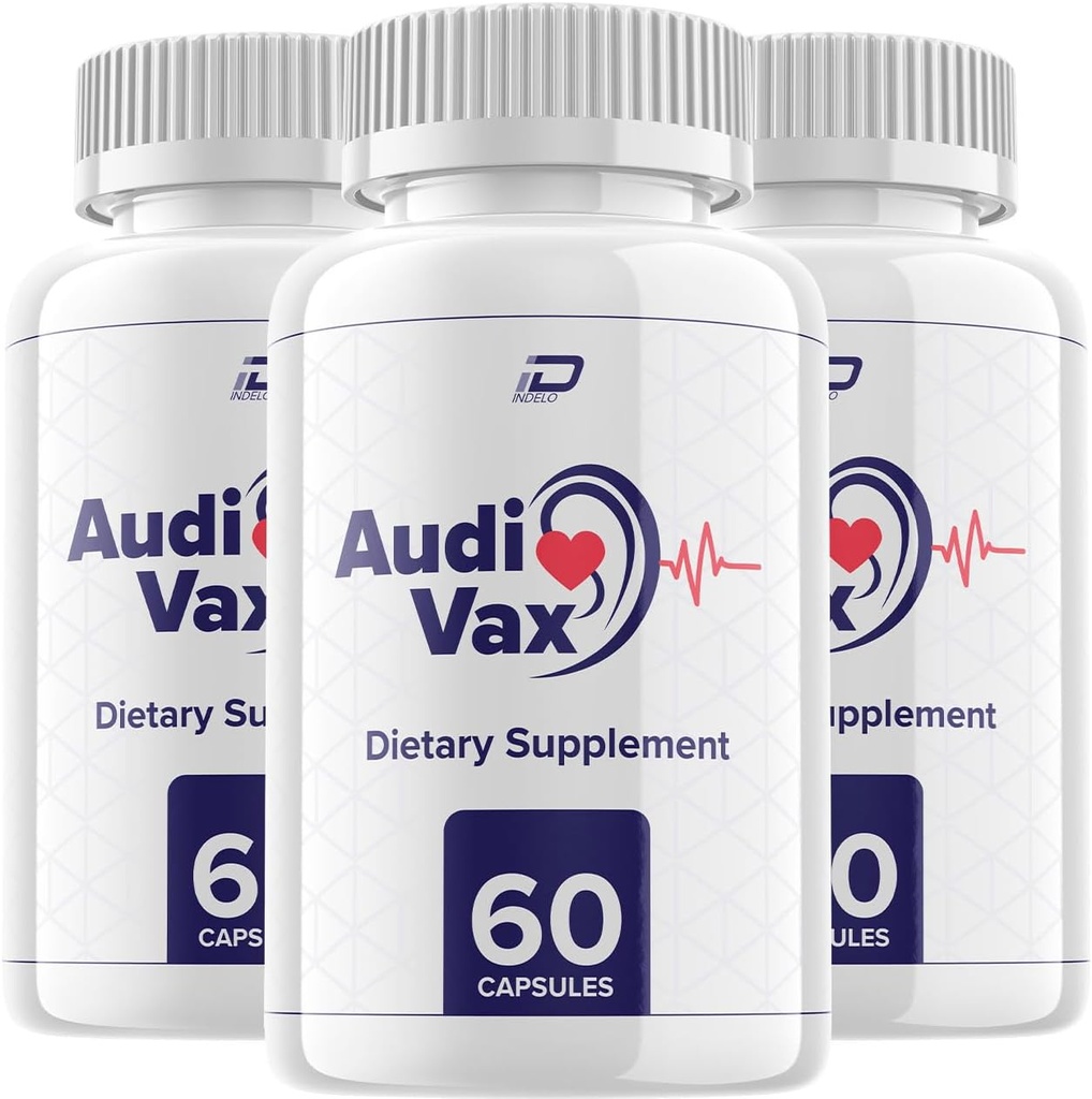 AudiVax Max Oorsteun Capsules - AudiVax Ear Health Supplement, Bevorderen van binnenoor en middenoor gezondheid met verbeterde stroom - Audivax voor gehoorverlies & oorring Reviews (3 Pack - 180 Capsules)