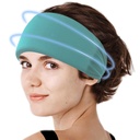 Crimmy Migraine Hoofdpijn Relief Cap, Cooling Gel Headband Neck Wrap Hat Mask, verzachtende ijs Pack hoofd gezicht koude compresse voor spanning & kater