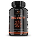 THE ENCLARE NUTRITION 10 in 1 Immuun Support Booster Supplement met Echinacea, Vitamine C en Zink, Kurkuma, Gember, B6, Vlierbes voor Volwassenen Immuun Verdediging Vitaminen, Made in USA Veg Cap 60 Ct (1)