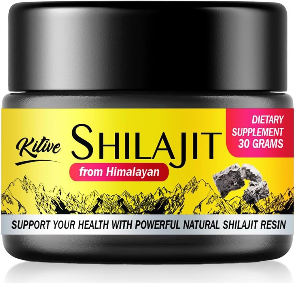 Shilajit Pure Himalaya Organic Resin: Shilajit voor mannen & vrouwen 30 g